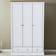 LPD Devon White Wardrobe 112.9x181.5cm