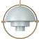GUBI Multi-Lite Large Brass/Grey Pendant Lamp 14.2"