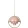 GUBI Multi-Lite Large Brass/Pink Pendant Lamp ∅ 36cm