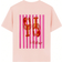 Shein Tween Girls Tropical Lobster Print Short Sleeve Pullover T-Shirt - Beach Play