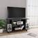vidaXL 800190 Black TV-bord 80x45cm