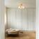 Nuura Apiales Brass/Opal Pendant Lamp ∅ 50cm