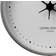 Georg Jensen Koppel Stainless Steel Wall Clock 22cm