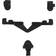 Wall Hook Stand Mount For Oculus Rift Cv1 Vr Headset & Press & Sensor