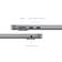 Apple MacBook Air,13.6-inch, M3 chip, 8-core CPU,10-core GPU, 16 GB Unified Memory, 512GB SSD Storage Space Grey