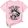 Shein Casual Cute Raccoon Heart & Letter Print Short Sleeve Round Neck T-Shirt - Spring/Summer