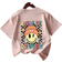 Shein Tween Girls Casual Novelty Print Crew Neck Short Sleeve T-Shirt - Summer Top