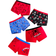 Shein School Boy Lingerie Traceable Cotton Comfortable Print 5-Pack Boxer Briefs
