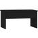 vidaXL 809639 Black Sofabord 80x50.5cm