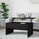 vidaXL 809639 Black Sofabord 80x50.5cm