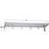 Habo Elegant Aluminium Hattehylde 100x18.5cm