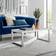 Furniturebox Tuscany White Coffee Table 60x110cm