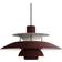 Louis Poulsen PH 5 Monochrome Burgundy Pendel ∅ 50cm