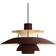 Louis Poulsen PH 5 Monochrome Burgundy Pendel ∅ 50cm