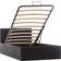 vidaXL Hydraulic Black 90x200cm