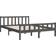 vidaXL Without Mattress Grey Sengeramme 150x200cm