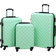 vidaXL Hardcase Suitcase 3 stk. - Mint