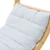 Tutti Bambini Scala Montessori Pikler Rocking Frame Cushion Boucle Natural 21.7x53.1"