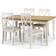 Julian Bowen Davenport Rectangular Off White Dining Set 90x150cm 5pcs