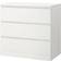 IKEA Malm White Chest of Drawer 80x78cm