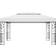 vidaXL Gazebo with Double Roof - White 3x4 m