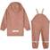 Kuling San Marino Unlined Rainsuit - Desert Pink Flower