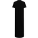Calvin Klein Ribbed Cotton Maxi T-shirt Dress - Black