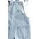 H&M Girls Blue Denim Dungarees - Blue