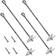 Rebo Outdoor Toys Heavy Duty Swing Anchors