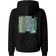 The North Face Graphic Relaxed Hoodie Munkjacka Barn - Svart/Neongul