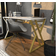 Decorotika Gyza Modern White Writing Desk 120x60cm