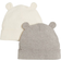 H&M Ribbed Ear Detail Beanies - Light Beige/Dark Beige Marl (1164281003)
