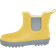 Playshoes Halbschaft Gummistiefel, TPE gelb