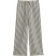 New Look Crinkle Textured Striped Wide Leg Trousers - Black