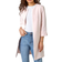 Roman Textured Longline Jacket - Pink