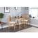 Birlea Drop Leaf Oak Dining Set 45x75cm 3pcs