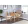 Birlea Drop Leaf Oak Dining Set 45x75cm 3pcs