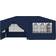 vidaXL Professional Party Tent with Walls - Blue 4x6 m