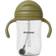 Mininor Straw Bottle 330ml Moss Green