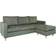 House Nordic Firenze Dark Green Soffa 219cm 3-sits