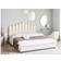 Beliani Velvet EU Super King Size 6ft Sea Shell Headboard Frame Bed
