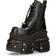 New Rock Military Boots - Black