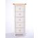 Cabinet Bits Argenta Light Grey/Brass Chest of Drawer 45x115cm