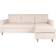 House Nordic Firenze Cream/Natural Soffa 219cm 3-sits