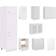 vidaXL 3067639 Köksskåp set 8 delar