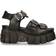 New Rock Sandal - Metallic Black