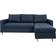 House Nordic Firenze Blue/Natural Soffa 219cm 3-sits
