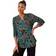 Roman Paisley Print Shirt - Teal