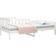 vidaXL 820732 White Soffa 193.5cm 3-sits