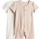 H&M Cotton Jersey Sleepsuits 2-pack - Light Dusty Pink/White (1224625006)